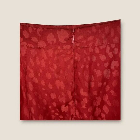 SAGE The Label Molly Ruffle Mini Skirt Leopard Print NWT Small - Picture 4 of 7